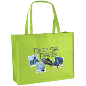 green grocery tote