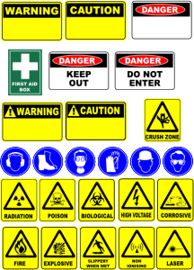 safety signs